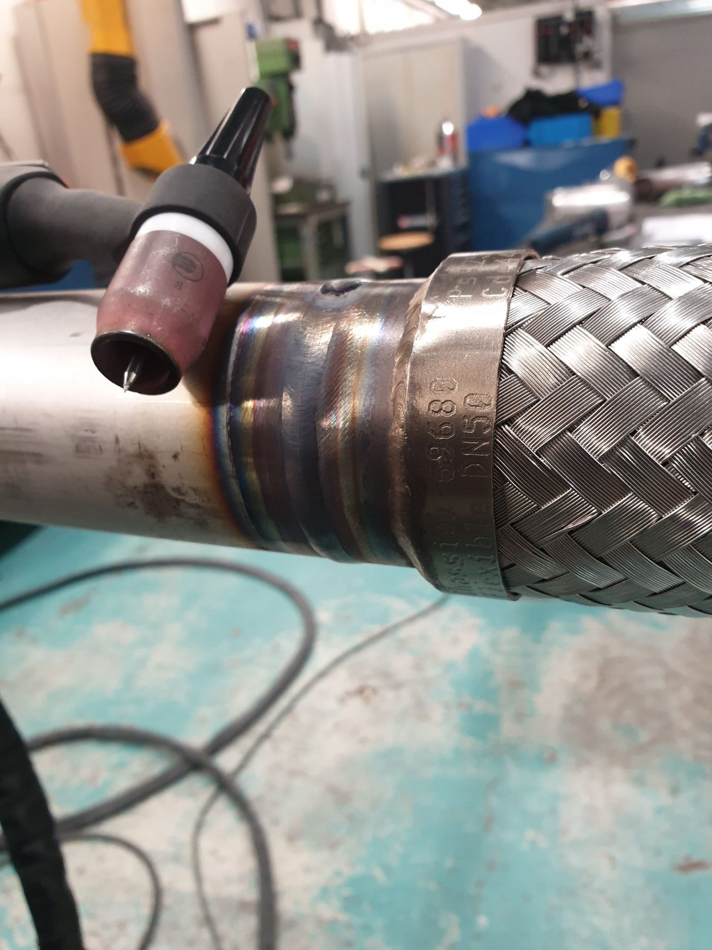 Réalisation soudure GM Soudure Pro 14